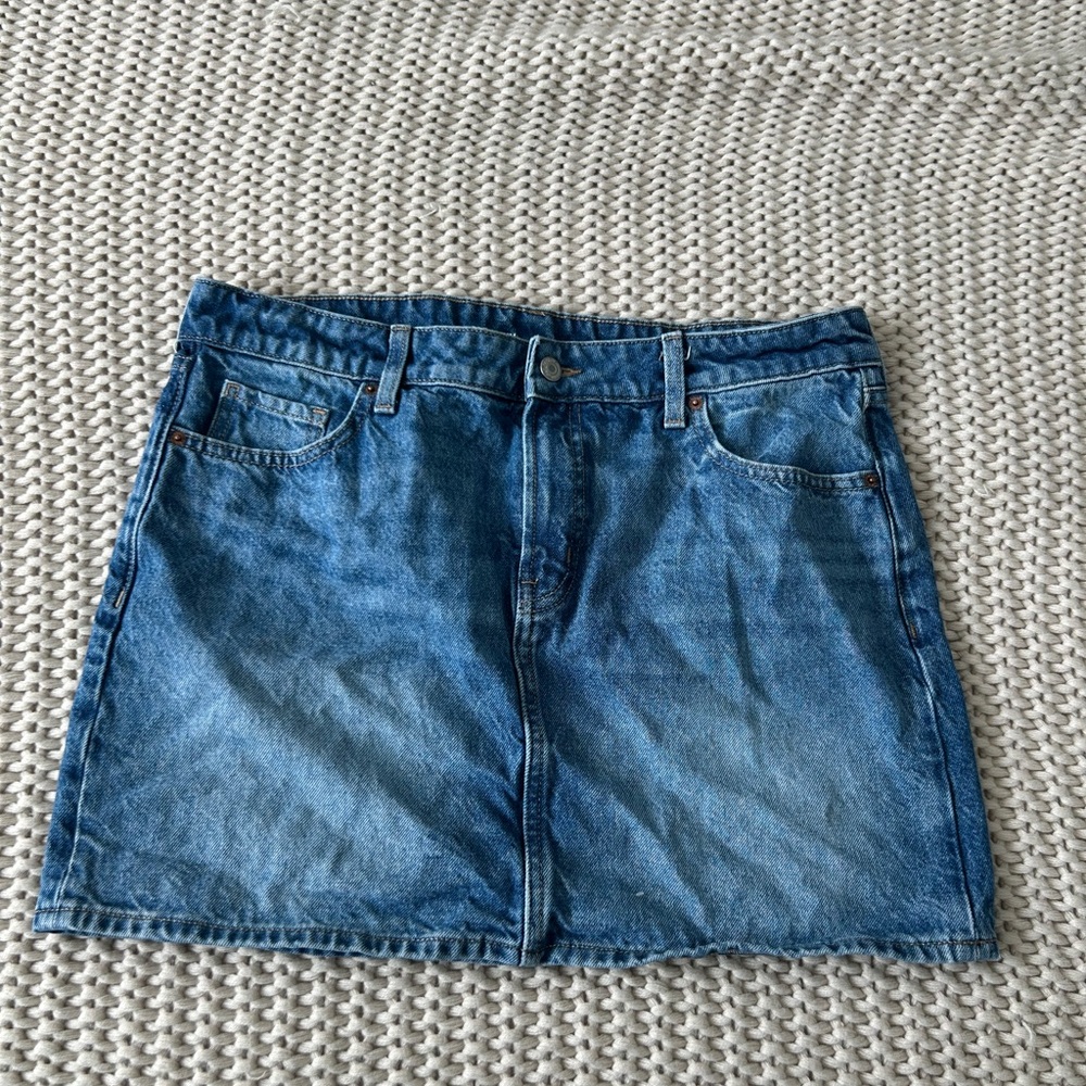 Old Navy Denim Blue Skirt